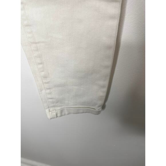 Adriano Goldschmied AG white jeans denim pants 28 like 8 Stilt Roll-up Cigarette - Picture 3 of 15